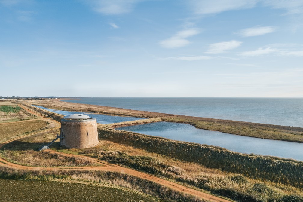 Found Tower | Luxury Self-Catering Martello Tower | Bawdsey, Woodbridge