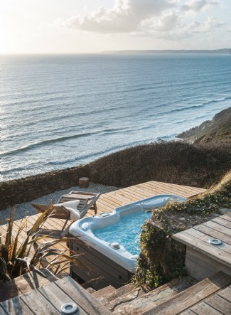 Relax in the hot tub with your loved one