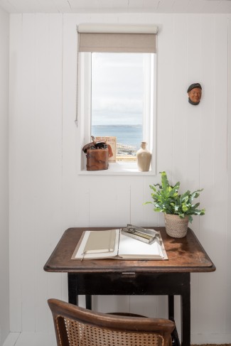 The summerhouse features a 42" TV if you ever tire of the view