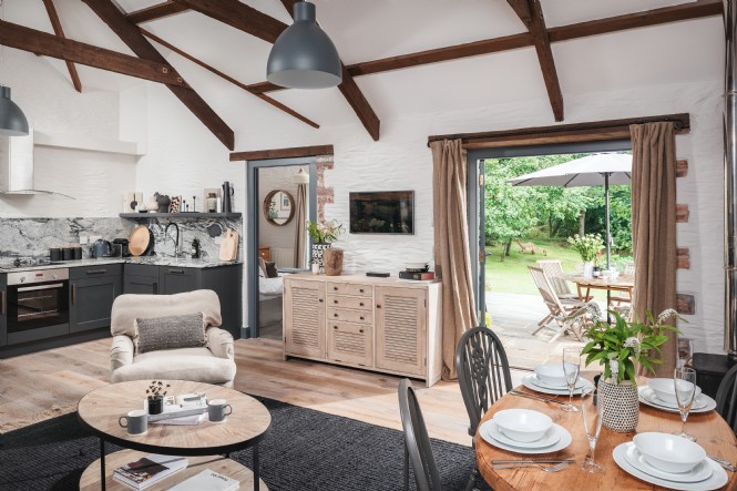 An eclectic style runs throughout this self-catering escape