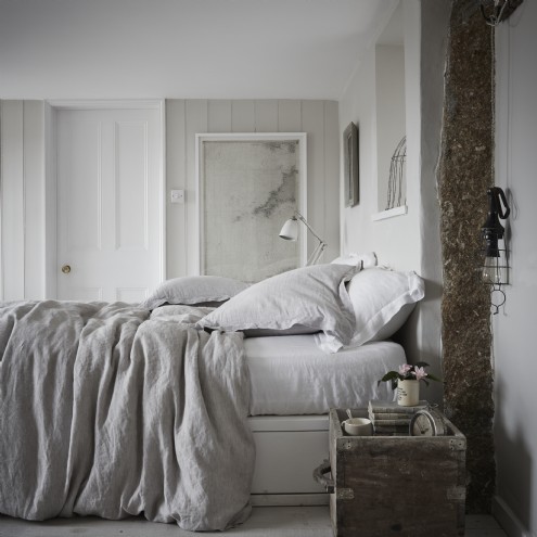 Simple, pared back interiors with a nautical flavour