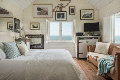 Time Out at The Beach Hut in Cornwall