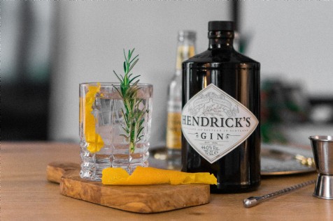 The clementine Christmas cocktail