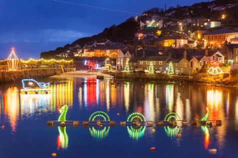 Mousehole Christmas Lights