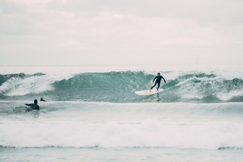 Surfing, Bantham Beach